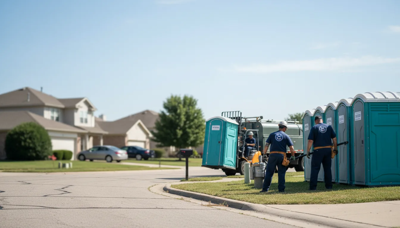 Porta Potty Rental in Howe, OK near me